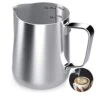 Milk Frothing Pitcher, 20 Oz Milk Frother Cup Espresso Cup Stainless Steel -Wilton Shop 41aSZBA0uEL