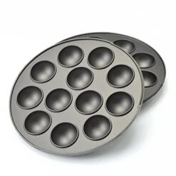 FARMAHAR Multifunctional Snack Maker, Makes 7 Doughnuts Or Cupcakes Or 12 Cake Bars, Non-Stick Coating, Perfect For Birthdays And Holiday Parties, Red 8 FARMAHAR Multifunctional Snack Maker, Makes 7 Doughnuts Or Cupcakes Or 12 Cake Bars, Non-Stick Coating, Perfect For Birthdays And Holiday Parties, Red -Wilton Shop 41aUZBJGdbL