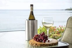 Wine Bottle Chiller, Wine Chiller Bucket With Ice Pack For 750ml White Wine Bottle Or Champagne, Stainless Steel Wine Cooler Bucket, Champagne Bucket Perfect Wine Accessories For Wine Lovers -Wilton Shop 41awcpLow5L
