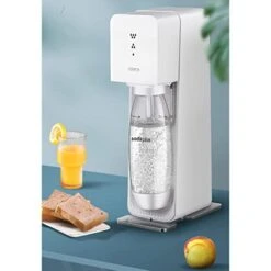 Sparkling Water And Soda Maker,Carbonated Drink Maker,Carbonates Any Drink Without Diluting It, CO2 Cylinder Not Included,Sparkling Water Maker Carbonation Machine -Wilton Shop 41b7Tj8PruL