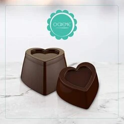 Reme Clear Polycarbonate Chocolate Mold (Heart) -Wilton Shop 41bPmm9FRZL