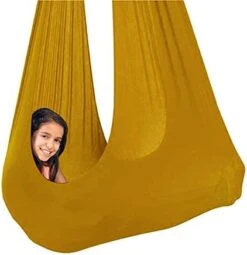 Indoor Therapieschaukel Kinder Schwingen Hängematte Sensorische Schaukeltuch Für Autismus, Asperger, Sensorische Integration (Color : Wine Red, Size : 150x280CM/59x110in) -Wilton Shop 41bYLHtdiwS. AC