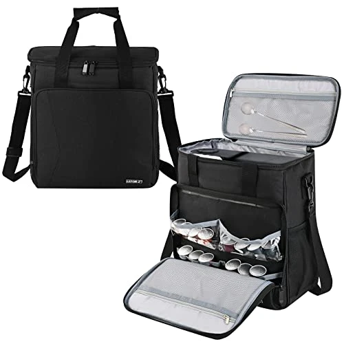 Travel Coffee Maker Carrying Bag Compatible With Keurig K-Mini Or K-Mini Plus, Single Serve Coffee Maker Portable Storage Bag With Shoulder Strap(Patented Design) 3 Travel Coffee Maker Carrying Bag Compatible With Keurig K-Mini Or K-Mini Plus, Single Serve Coffee Maker Portable Storage Bag With Shoulder Strap(Patented Design)