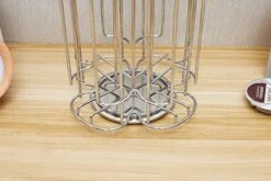 Coffee Capsule Holder, Compatible With Tassimo Capsules (52pcs) – Rotating Coffee Pod Stand (Tassimo 52pcs) -Wilton Shop 41c3PDErQeL