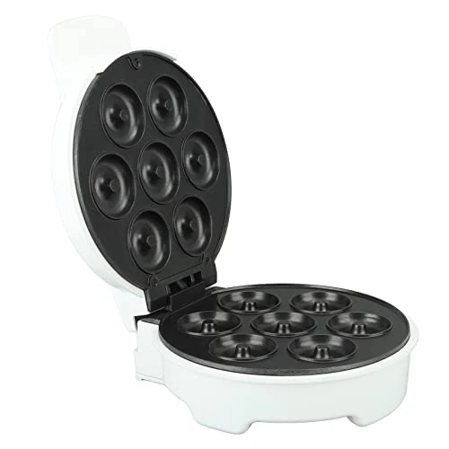 Mini Donut Maker, Donut Maker Stick Proof White Easy Clean Multipurpose Design With Safe Handle For Home Muffins (US 110V) 3 Mini Donut Maker, Donut Maker Stick Proof White Easy Clean Multipurpose Design With Safe Handle For Home Muffins (US 110V)