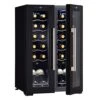 Wine Enthusiast 24-Bottle French Door Dual-Zone Compressor Wine Cooler -Wilton Shop 41cGPtk8dkL