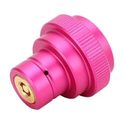 CO2 Adapter For Sparkling Water, Polished Surface Easy Installation Male Thread Wear Resistance CO2 Cylinder Connector For Maintenance (Pink) -Wilton Shop 41cKqBRjTtL 3