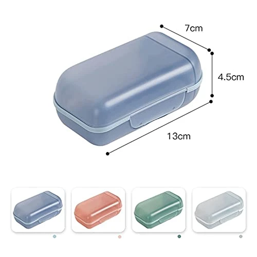 Soap Holder Travel Soap Box With Lid Dormitory Bathhouse Sealed Portable Creative Soap Box Multi-Function Storage Box Portable Soap Dishes (Color : Pink) 5 Soap Holder Travel Soap Box With Lid Dormitory Bathhouse Sealed Portable Creative Soap Box Multi-Function Storage Box Portable Soap Dishes (Color : Pink) - Image 3