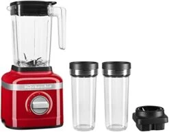 KitchenAid KSB4028CU K400 Variable Speed Blender With Tamper -Wilton Shop 41d0SNP6RlL. AC