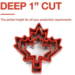 3 Pcs Maple Leaf Cookie Cutters 4.1'', 3.3'', 2.2'', Fall Thanksgiving Cookie Cutters, Holiday Cookie Cutter, Leaves Cookie Cutter Shapes, Metal Cookie Cutters, Mini Cookie Cutters -Wilton Shop 41d3EFnqUWL