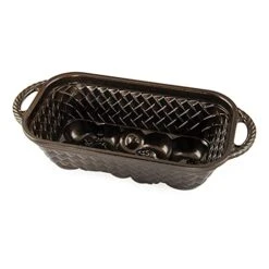 Nordic Ware Bronze 92548 Apple Basket Cast Loaf Pan, 6 Cup Capacity 7 Nordic Ware Bronze 92548 Apple Basket Cast Loaf Pan, 6 Cup Capacity -Wilton Shop 41d5ZGOwEgL