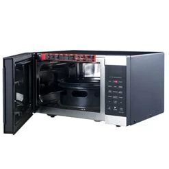 3-in-1 Countertop Microwave Oven Complete With Air Fryer 0.9 Cubic Feet Capacity, 900 Watts Kitchen Essentials For The Countertop Or Dorm Room Stainless Steel Microwaves