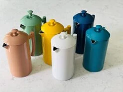 Double-Walled Stainless Steel French Press Coffee Maker, Dilly Bean Green, 34 Fl Oz. -Wilton Shop 41dXvGwkjRL