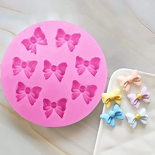 4 Pack Mouse Bows Cartoon Butterfly Tie Silicone Mold Fondant Chocolate Candy Molds, For Dessert Ice Cube Cake Baking Fondant DIY Birthday Party Cake Decorating 5 4 Pack Mouse Bows Cartoon Butterfly Tie Silicone Mold Fondant Chocolate Candy Molds, For Dessert Ice Cube Cake Baking Fondant DIY Birthday Party Cake Decorating - Image 3