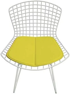 Replacement Cushion - Side Chair Not Included (Winter White) -Wilton Shop 41dt9U2WyXL. AC