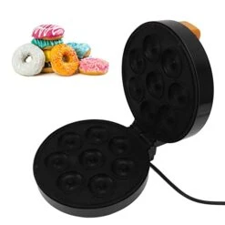Donut Maker Machine, Mini Donut Machine Donut Maker Machine Mini Donut Maker 8 Holes Electric Donut Press Machine With Coating No Heat Stick