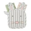 Bunny Pot Holder & Towel Set, Face, Holder 9" X 6" | Towel 12" X 12" 1 Bunny Pot Holder & Towel Set, Face, Holder 9" X 6" | Towel 12" X 12" -Wilton Shop 41e6joniq2L