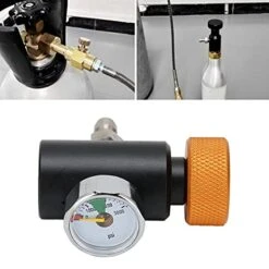 Zunate Refill Adapter Kit, CO2 Tank Cylinder Refill Adapter Connector Kit, Adjustable Soda Valve Soda Maker Filling For Tank Bottle -Wilton Shop 41eHNDB7pAS