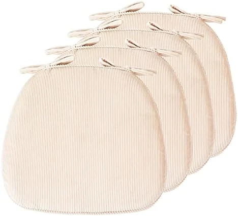 Chair Pad With Ties Non Slip Kitchen Dining Chair Cushion And Seat Cushion With Machine Washable Cover Durable Soft Mat Pads 17"x 16.5",1 Pack,Light Green 12 Chair Pad With Ties Non Slip Kitchen Dining Chair Cushion And Seat Cushion With Machine Washable Cover Durable Soft Mat Pads 17"x 16.5",1 Pack,Light Green - Image 10