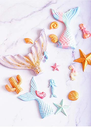 Set Of 3 JeVenis 3D Big Mermaid Tail Mold Mermaid Silicone Fondant Mold For Cake Decoration Chocolate Candy Mold Soap Mold Baking Tool Jello Mold Cupcake Topper Ice Tray 5 Set Of 3 JeVenis 3D Big Mermaid Tail Mold Mermaid Silicone Fondant Mold For Cake Decoration Chocolate Candy Mold Soap Mold Baking Tool Jello Mold Cupcake Topper Ice Tray - Image 3