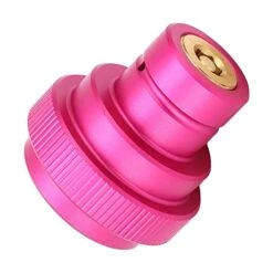 CO2 Adapter For Sparkling Water, Polished Surface Easy Installation Male Thread Wear Resistance CO2 Cylinder Connector For Maintenance (Pink) -Wilton Shop 41ePPc1K1eL 1