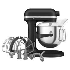 KitchenAid KSM70SK 7 Quart Bowl Lift Stand Mixer With Double Flex Edge Beater,