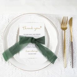 Wedding Thank You Place Setting Cards, 50 Pieces Place Cards For Table Setting, Table Place Cards For Wedding Favors, Receptions, Dinner Parties, Events And Celebrations (4 X 6 In, Floral) 27 Wedding Thank You Place Setting Cards, 50 Pieces Place Cards For Table Setting, Table Place Cards For Wedding Favors, Receptions, Dinner Parties, Events And Celebrations (4 X 6 In, Floral) -Wilton Shop 41eajfUgXL. AC