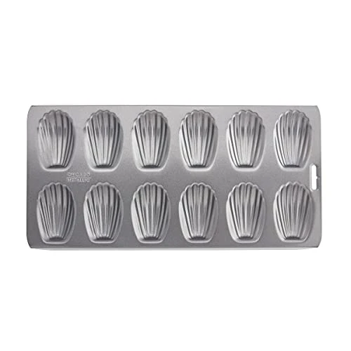Professional 12-Cup Non-Stick Madeleine Pan, 15.75-Inch-by-7.75-Inch 3 Professional 12-Cup Non-Stick Madeleine Pan, 15.75-Inch-by-7.75-Inch