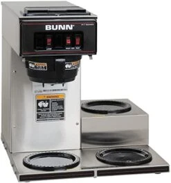 BUNN® VP17-3, 12-Cup Low Profile Pourover Commercial Coffee Maker, 3 Lower Warmers, 13300.0003 13 BUNN® VP17-3, 12-Cup Low Profile Pourover Commercial Coffee Maker, 3 Lower Warmers, 13300.0003 -Wilton Shop 41enivNdt0L. AC