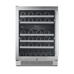 46 Bottle Dual Zone Built-In Wine Refrigerator