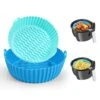 Opwulo 2-Pack Air Fryer Silicone Liners, 7.5inch & 8.5 Inch Air Fryer Basket, Easy Cleaning Air Fryers Silicone Pot, Reusable Air Fryer Silicone Pot Round For 3 To 5 Qt Air Fryer Oven Accessories 2 Opwulo 2-Pack Air Fryer Silicone Liners, 7.5inch & 8.5 Inch Air Fryer Basket, Easy Cleaning Air Fryers Silicone Pot, Reusable Air Fryer Silicone Pot Round For 3 To 5 Qt Air Fryer Oven Accessories -Wilton Shop 41ep96RJ8oL