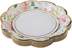 Pink Floral 7 In. Decorative Premium Paper Plates (350 GSM Weight -Set Of 16) - Perfect For Bridal Showers And Weddings, 21 Pink Floral 7 In. Decorative Premium Paper Plates (350 GSM Weight -Set Of 16) - Perfect For Bridal Showers And Weddings, -Wilton Shop 41erVGqGkOL. AC