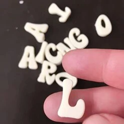 5 Pieces Letters Molds And Numbers Silicone Molds，0-9 Numbers, Uppercase And Lowercase Alphabet Baking Molds For Candy, Chocolate Covered Strawberries, Cake Decoration -Wilton Shop 41f1geYcJZL