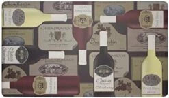 Wine Novelty-Discontinued Anti-Fatigue Kitchen Mat, 20 X 32, Dark Brown -Wilton Shop 41fC7N962L. AC