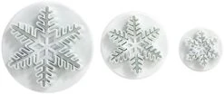 Set Of 3 Snowflake Fondant Cutters Cake Decorating Mold 9 Set Of 3 Snowflake Fondant Cutters Cake Decorating Mold -Wilton Shop 41fNI0xl1L. AC