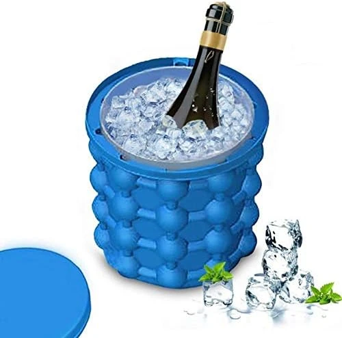 Ice Buckets Silicone Ice Maker Quick Ice Bucket Storage Silicone Bucket Refrigerator Effect Fast Ice Buckets (Color : A01, Size : 104103103mm) 8 Ice Buckets Silicone Ice Maker Quick Ice Bucket Storage Silicone Bucket Refrigerator Effect Fast Ice Buckets (Color : A01, Size : 104103103mm) - Image 6