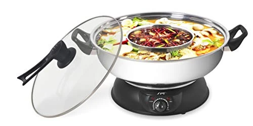 -303A: Electric Shabu Shabu Pot (2 Compartments) 3 -303A: Electric Shabu Shabu Pot (2 Compartments)