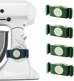 GENERIC Cord Organizer For Appliances, 4 PCS Wrap Holder Keeper, Rotatable Wrapper Kitchen Storage Accessories, Mixer, Coffee Maker And Air Fryer, Orange -Wilton Shop 41fSSHVe L. AC