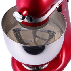 Flex Edge Beater Mixer Attachments For Kitchenaid Tilt-Head Stand Mixers, Mixer Accessory 4.5-5 Quart Beater Scraper Paddle With Both-Sides Flexible Silicone Edges (Grey) -Wilton Shop 41fX7ne2wBL