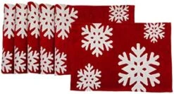 Fancy Fun Chenille Textured Christmas Placemats, Set Of Six (6) Tapestry Weave Fabric, For Holiday's, Christmas, Winter Seasons (Believe) 21 Fancy Fun Chenille Textured Christmas Placemats, Set Of Six (6) Tapestry Weave Fabric, For Holiday's, Christmas, Winter Seasons (Believe) -Wilton Shop 41foTtjyNOL. AC