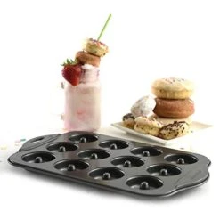 Nonstick Mini Donut Pan, As Shown -Wilton Shop 41fz7bvW7uL