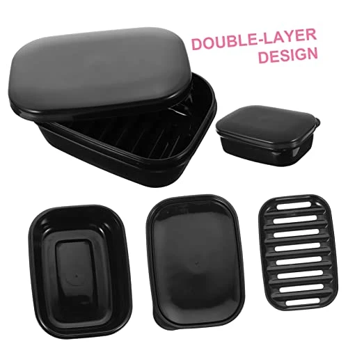 4pcs Box Soap Box Plastic Storage Boxes Plastic Tub With Lid Plastic Trays Dispenser Travel Containers Soap Container Travel Soap Box Soap Box With Cover Travel Supplies Protector 7 4pcs Box Soap Box Plastic Storage Boxes Plastic Tub With Lid Plastic Trays Dispenser Travel Containers Soap Container Travel Soap Box Soap Box With Cover Travel Supplies Protector - Image 5