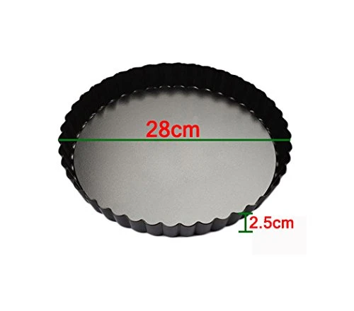 11 Inch Non-Stick Loose Bottom Cake Mold Quiche Pan Chrysanthemum Pie And Cake Mould Pizza Pan 3 11 Inch Non-Stick Loose Bottom Cake Mold Quiche Pan Chrysanthemum Pie And Cake Mould Pizza Pan