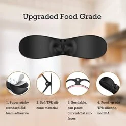 IFLYTEL Upgraded Cord Organizer For Appliances, 5 PCS Soft Silicone Material Cord Wrapper Holder For Most Kitchen Appliances Stick On Toaster, Air Fryer, Coffee Maker, Pressure Cooker -Wilton Shop 41gR1k7lRvL