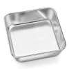 6 Inch Square Baking Cake Pan, Small Stainless Steel Brownie Bakeware Pan For Bread Sponge Cake, One-piece Construction & Leakproof, Non-toxic & Healthy, Easy Release & Dishwasher Safe -Wilton Shop 41ggSDk8ZcL