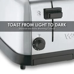 (WCT708) Four-Compartment Pop-Up Toaster, Silver -Wilton Shop 41ghVyFeInL