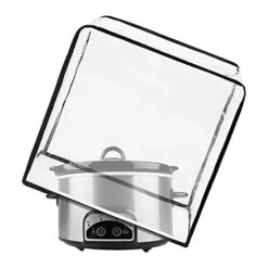 Kitchen Appliance Cover,Transparent Pvc Waterproof Coffee Maker Dust Cover Pressure Cooker Cover Clear Food Processor Cover