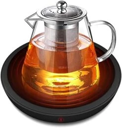 Lectric Coffee Cup Warmer For Desk, Smart Coffee Mug Heater Warmer For Home Office, Warming Plate For Tea, Milk & Candle – ENIGMA (White) -Wilton Shop 41hH6FLqOjL. AC