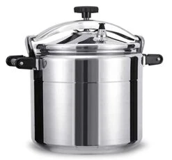 Aluminum Pressure Cooker With Safety Valve, 9L-50L Large Capacity Electric Pressure Cooker Slow Cooker Steamer And Stockpot, Commercial Household Multi-Function Rice Cooker For Various Food Cooking