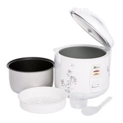 Rice Cooker (6-Cup Uncooked)(2-12 Cup Cooked) With Steamer -Wilton Shop 41hV1PQdfaL